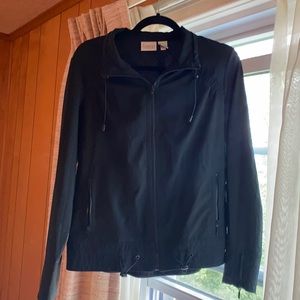 Zenergy by Chicos Black Zip up/ jacket
